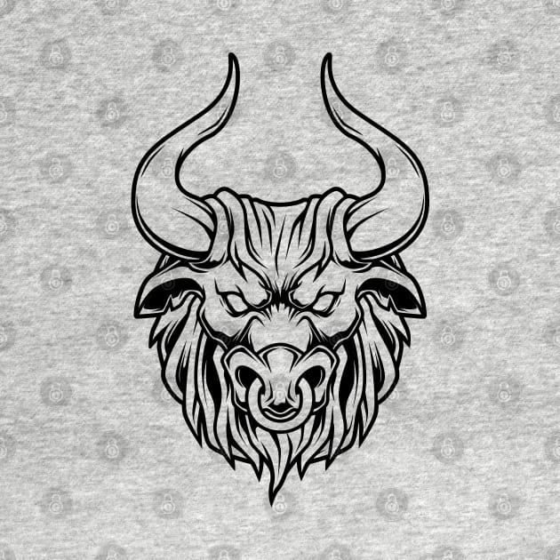 Minotaur head by Modern Medieval Design